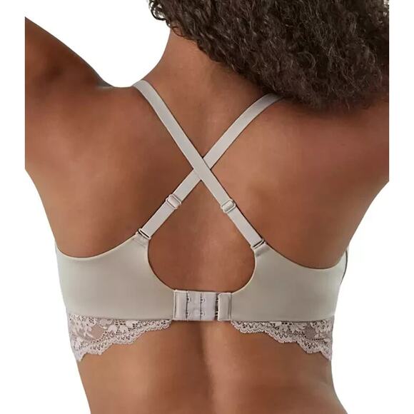 Maidenform White Your Lift Wireless Lace-Trim Bra DM1196 Adapts Super Soft 34B - Picture 8 of 8
